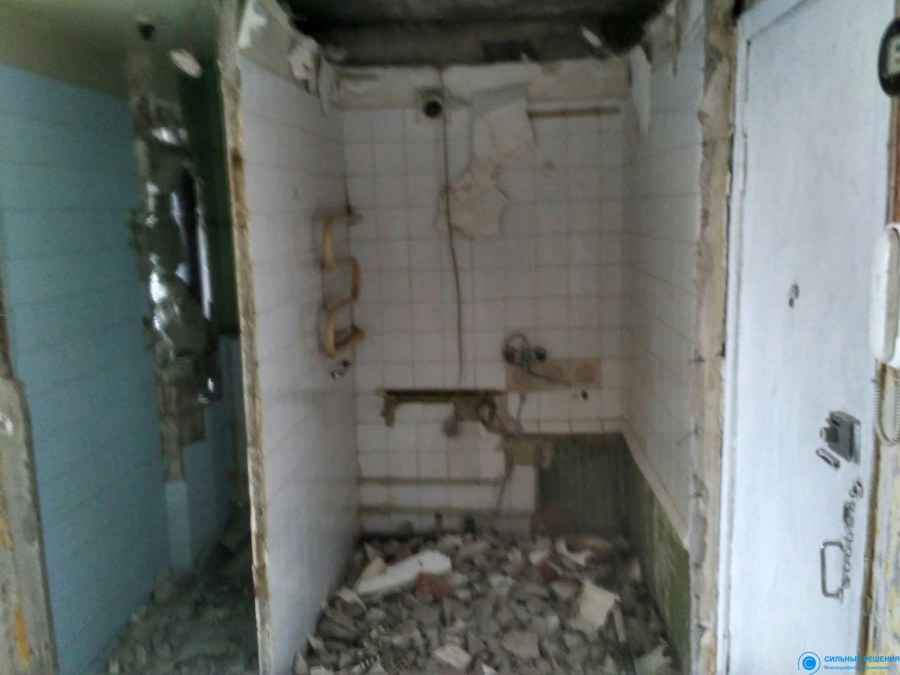 Сантехническая кабина в панельном доме