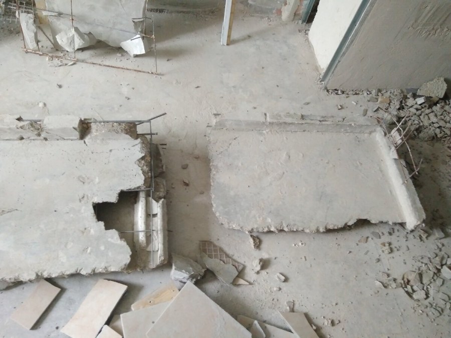 Выкладка стен сантехкабины Красноярск