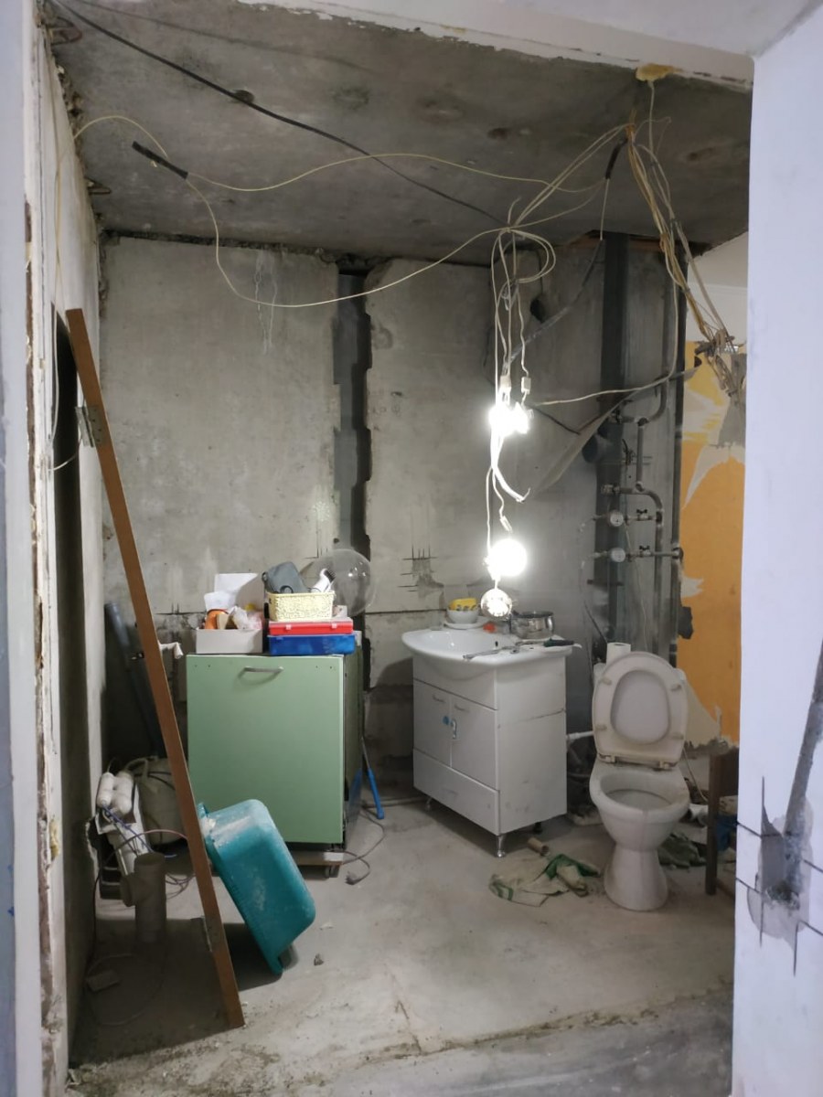 Сантехнический короб в панельном доме