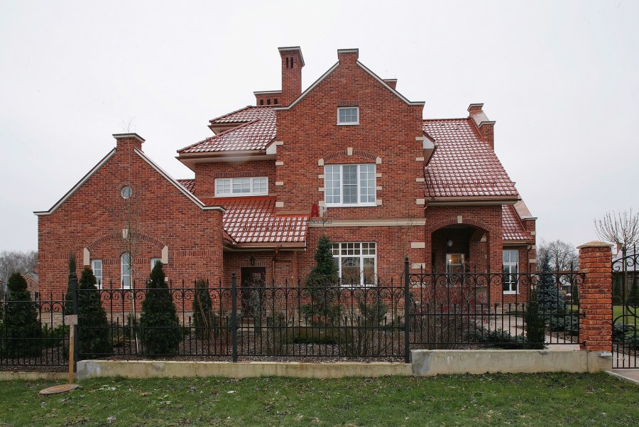 Кирпичный фасад Голландия