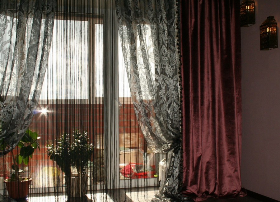 Шторы в стиле арт деко для гостиной
