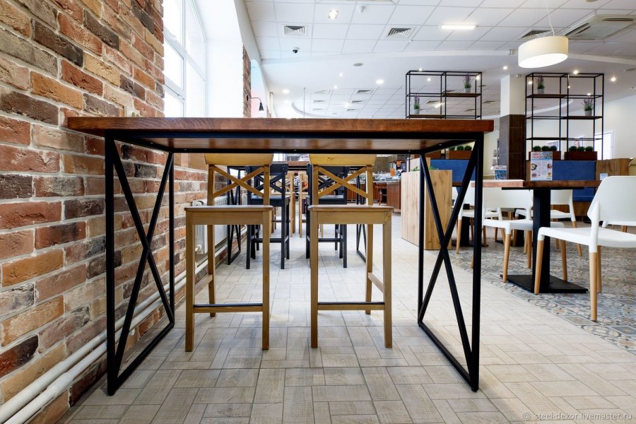 Стол "лофт" 60х80