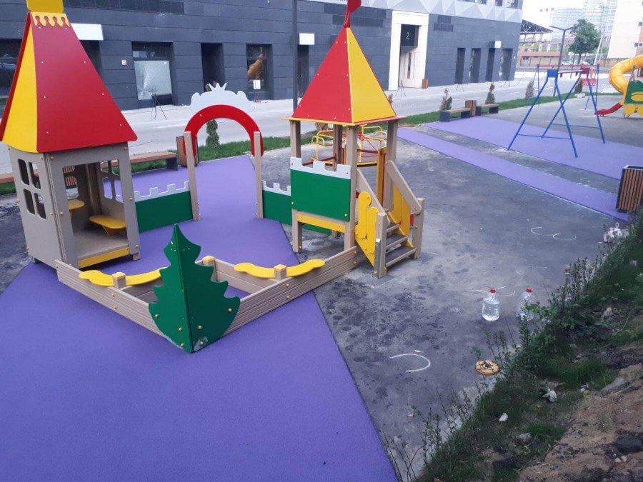 Покрытие для детских площадок лего Орск
