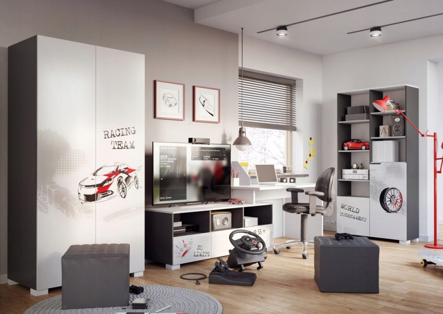Мебель в комнату для подростка мальчика