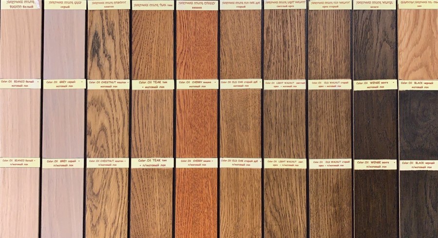 Морилка для дерева Тиккурила цвета