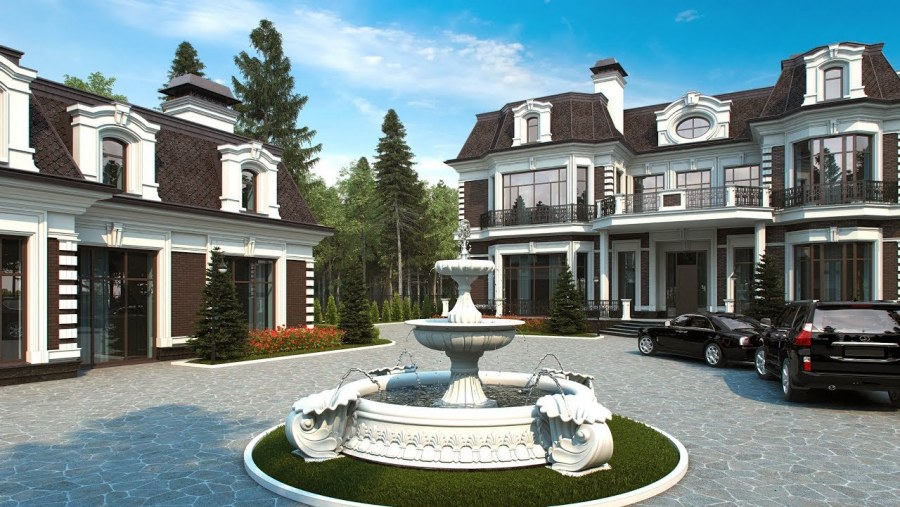 ТОПДОМ экстерьер неоклассический