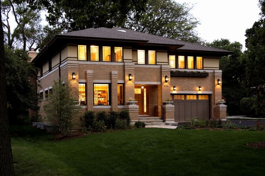 Фрэнк Ллойд Райт стиль прерий