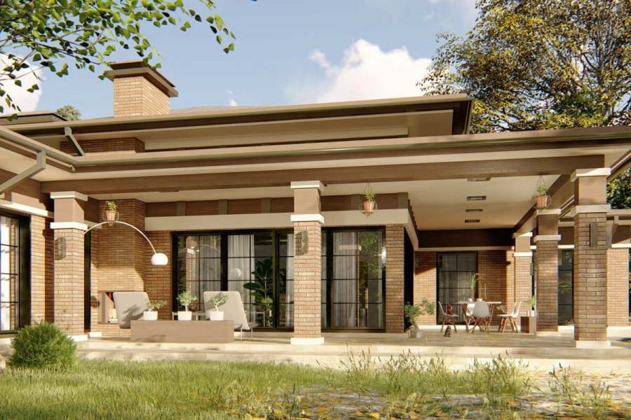 ТОПДОМ архитектура Райта