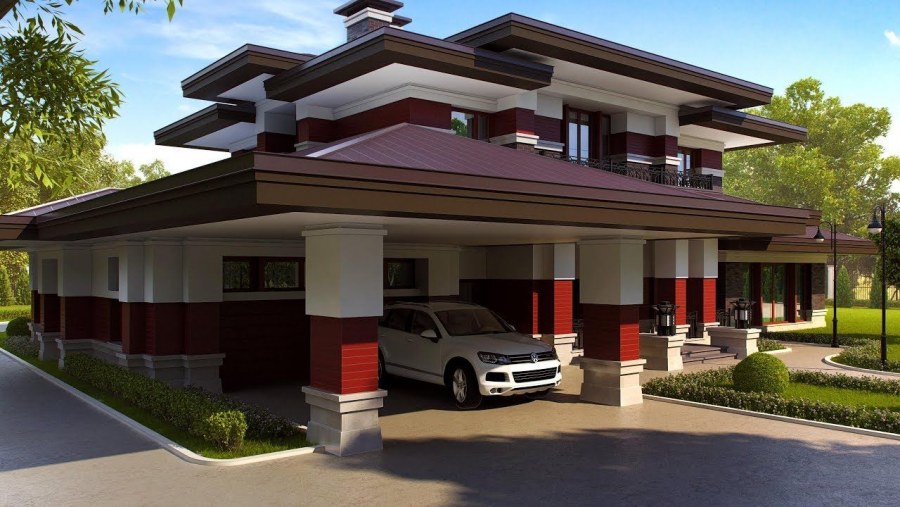 Дуплекс в стиле Райта