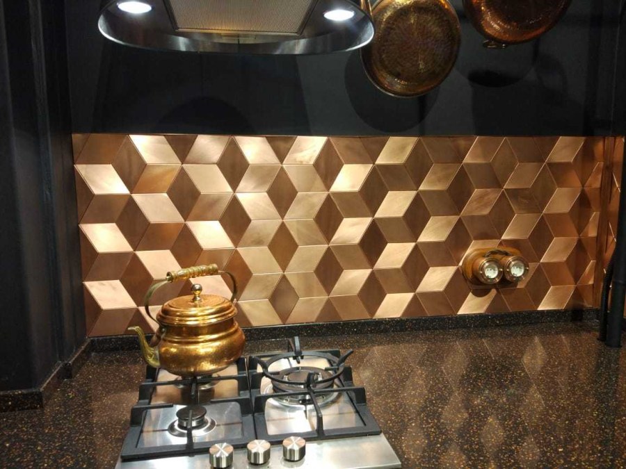 Brass-Workshop стеновые панели из латуни