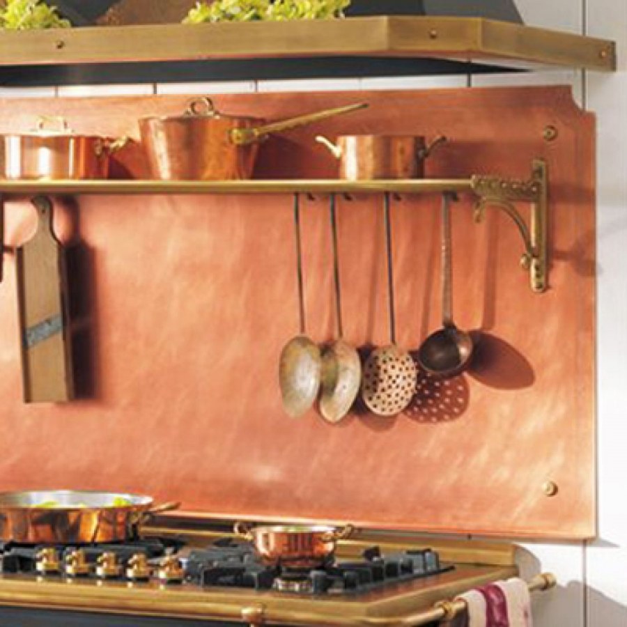 Медный фартук для кухни