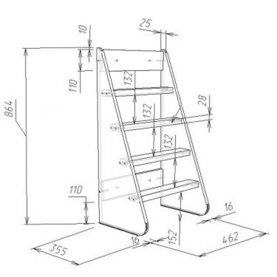 Детская кровать Легенда 22.1
