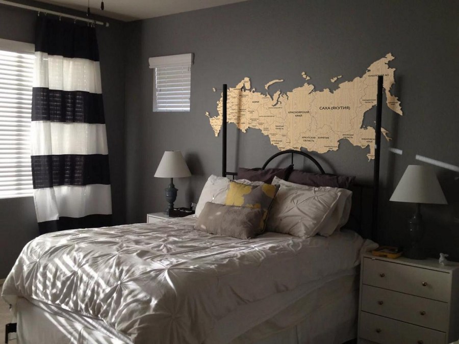 Комната в серых тонах