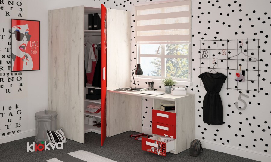 Мебель клюква Junior Print Vogue