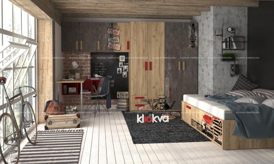 Мебель клюква Junior Print