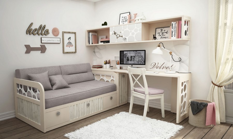 Мебель Velvet клюква