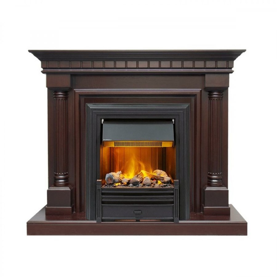 Электрический камин Royal Flame Majestic FX M Brass + Lumsden дуб антик