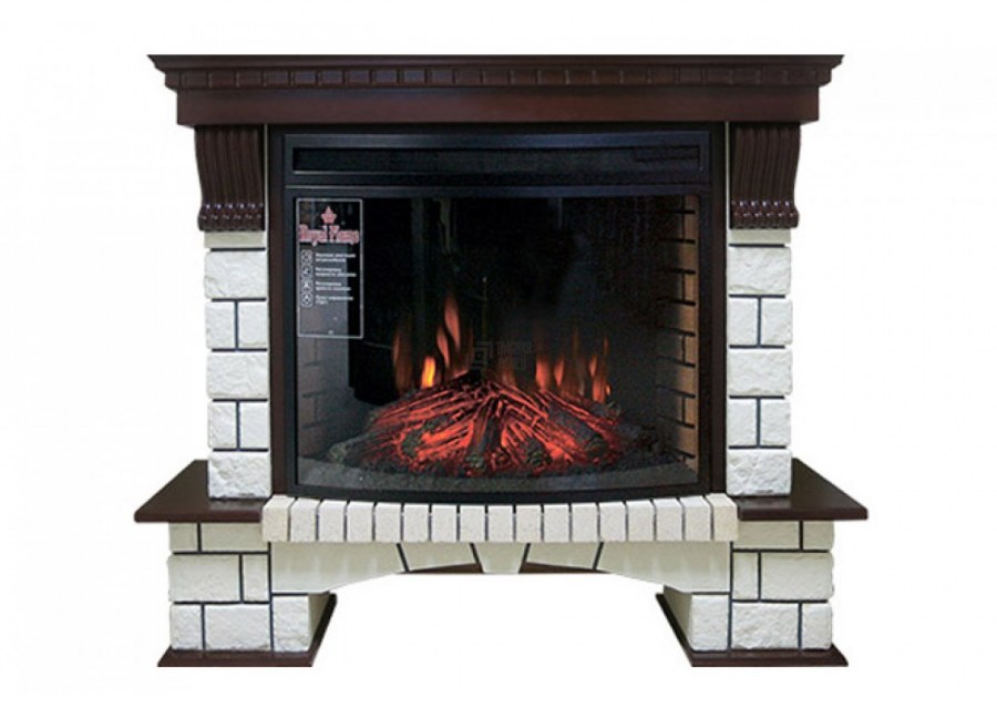 Электрический камин Royal Flame Pierre Luxe + Dioramic 33w FX