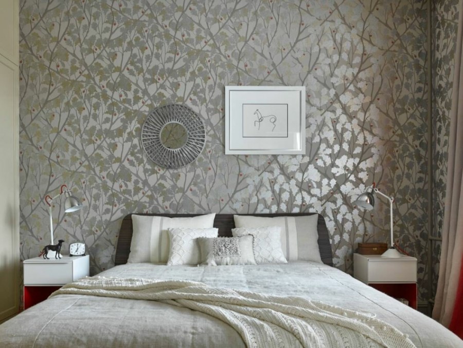 Обои в интерьере