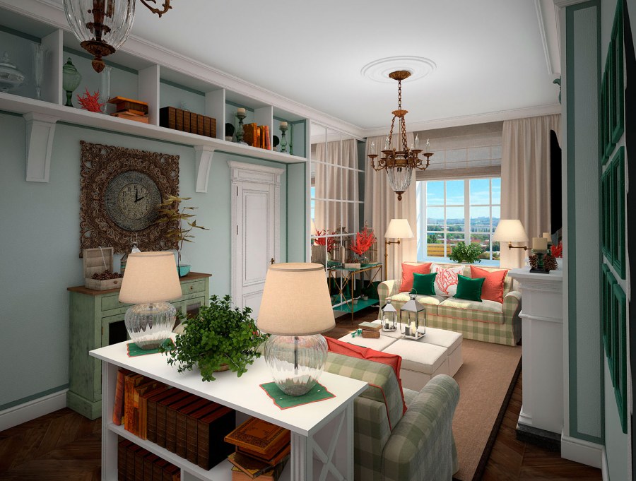 Уютная квартира в стиле Прованс