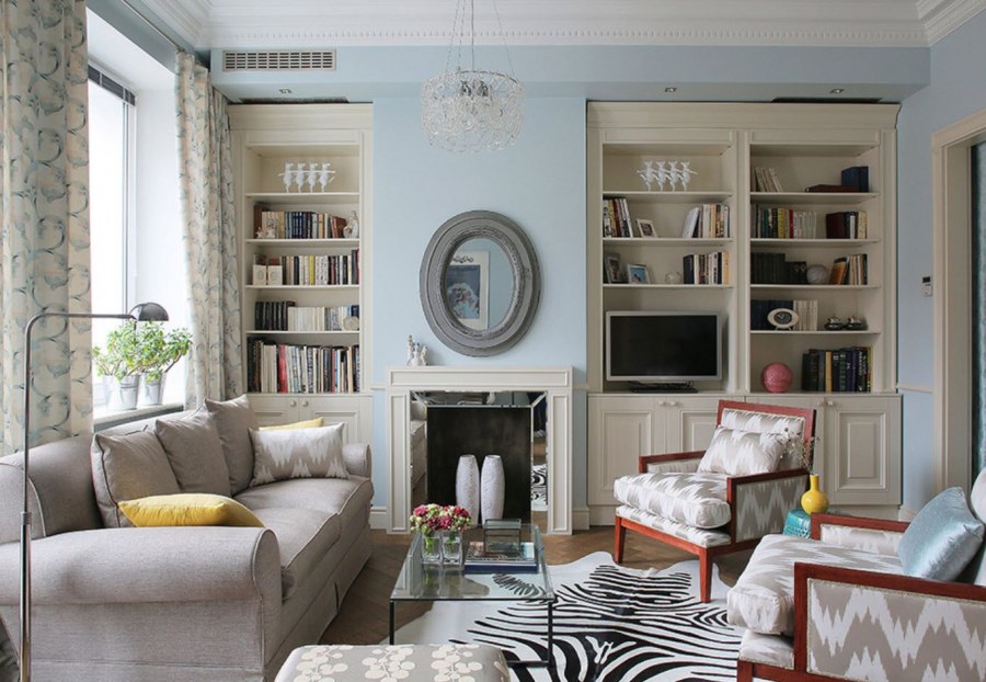 Интерьер маленькой французской квартиры