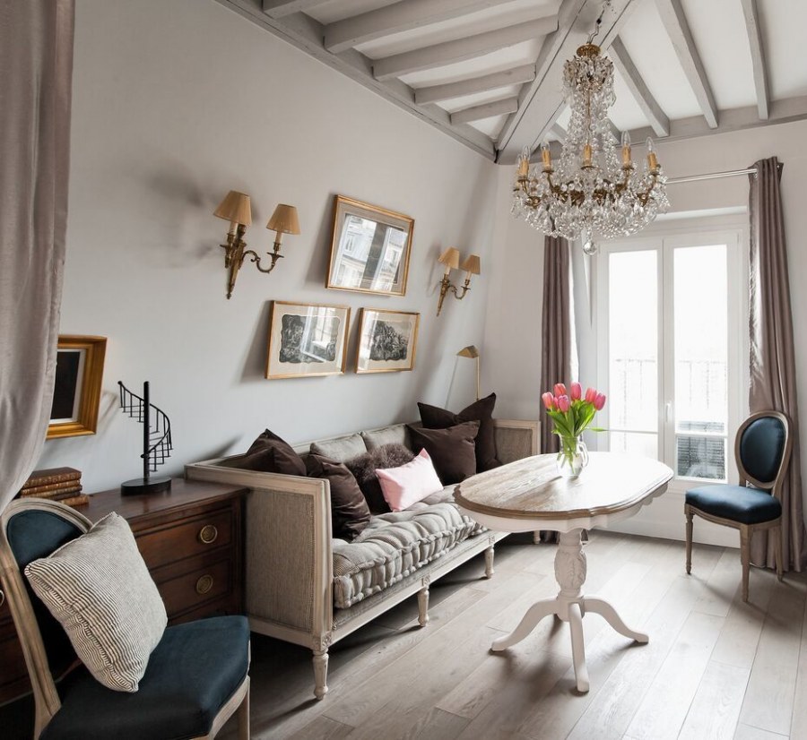 Маленькая квартира во французском стиле