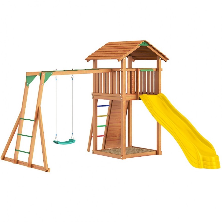 Спортивно-игровой комплекс Jungle Gym Palace + рукоход