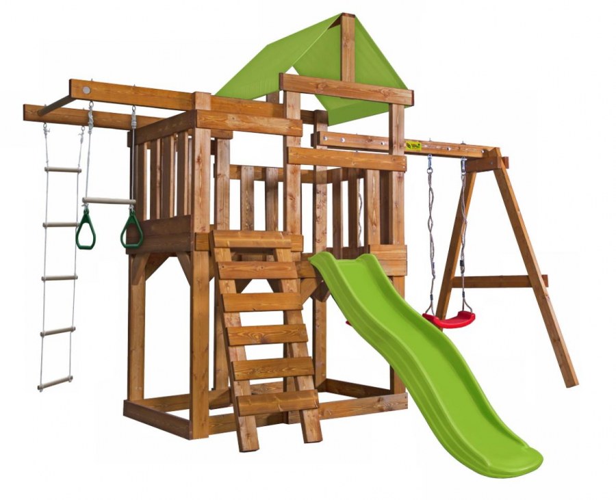 Детская игровая площадка BABYGARDEN Play 5 зеленая