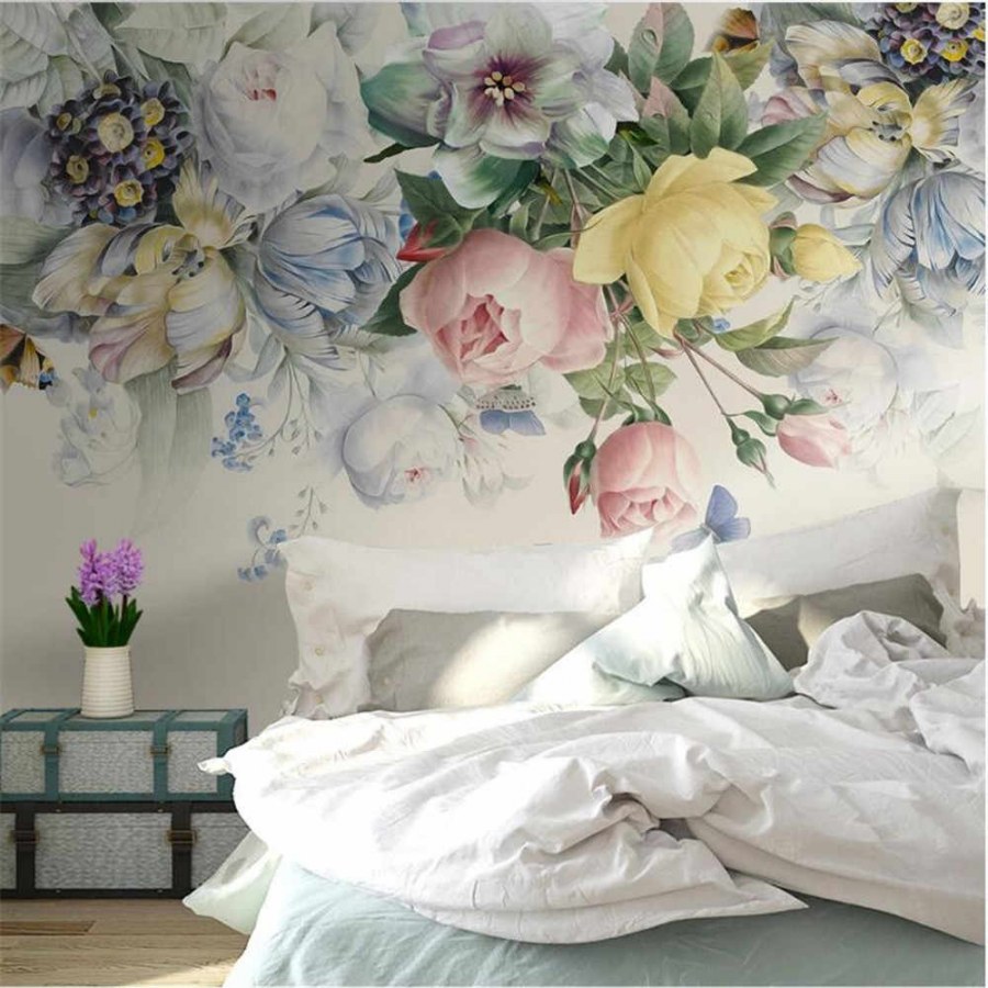 Аффреско пионы