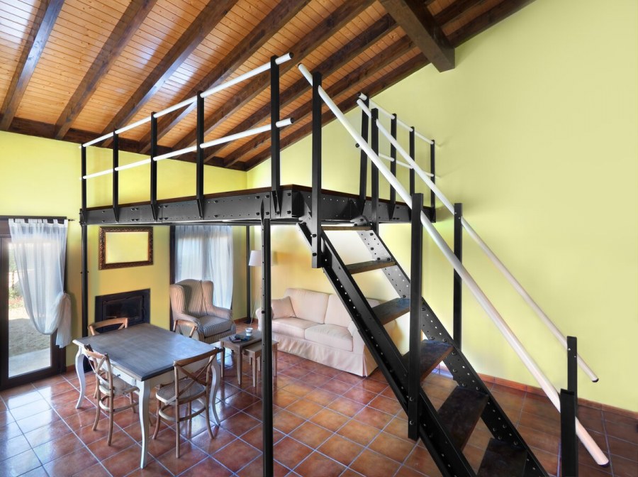 Мезонин металлоконструкции лофт