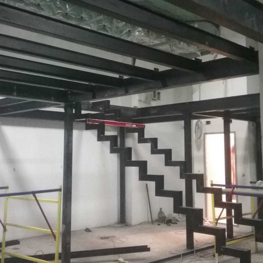 Металлоконструкция для второго этажа