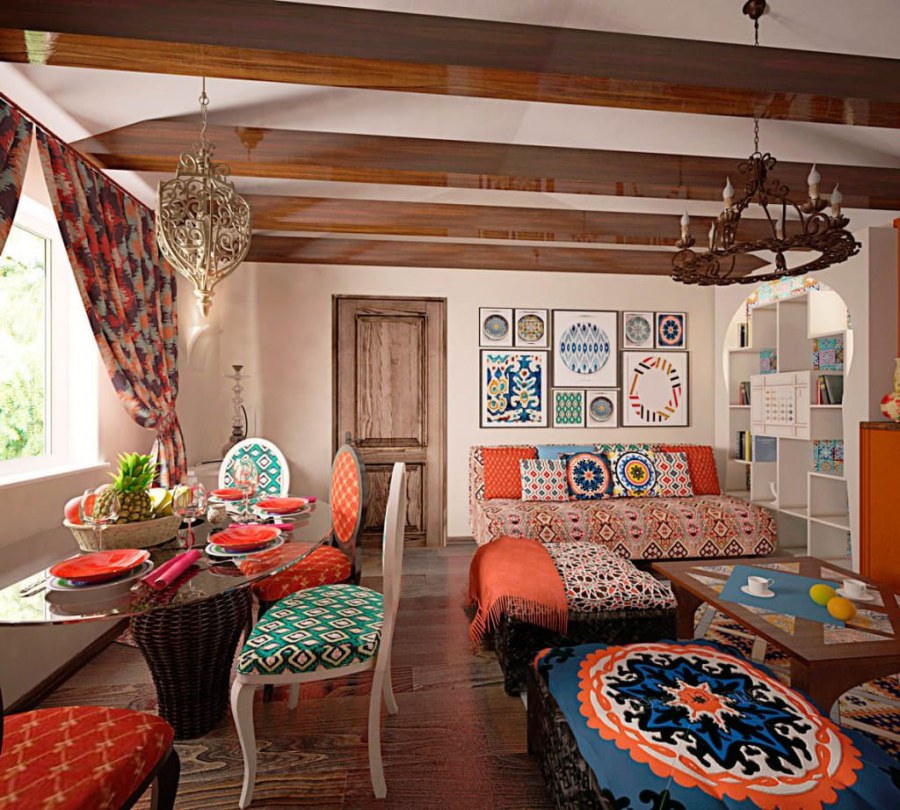 Стиль- Кантри, этно