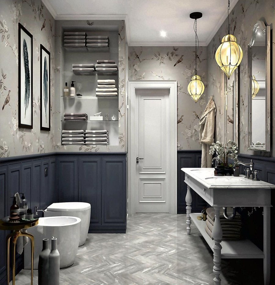 Ванная комната Неоклассика