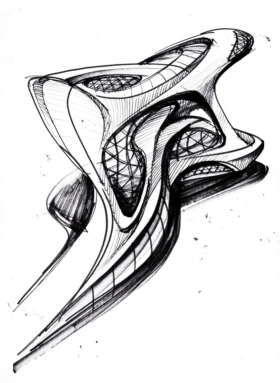 Заха Хадид бионическая архитектура