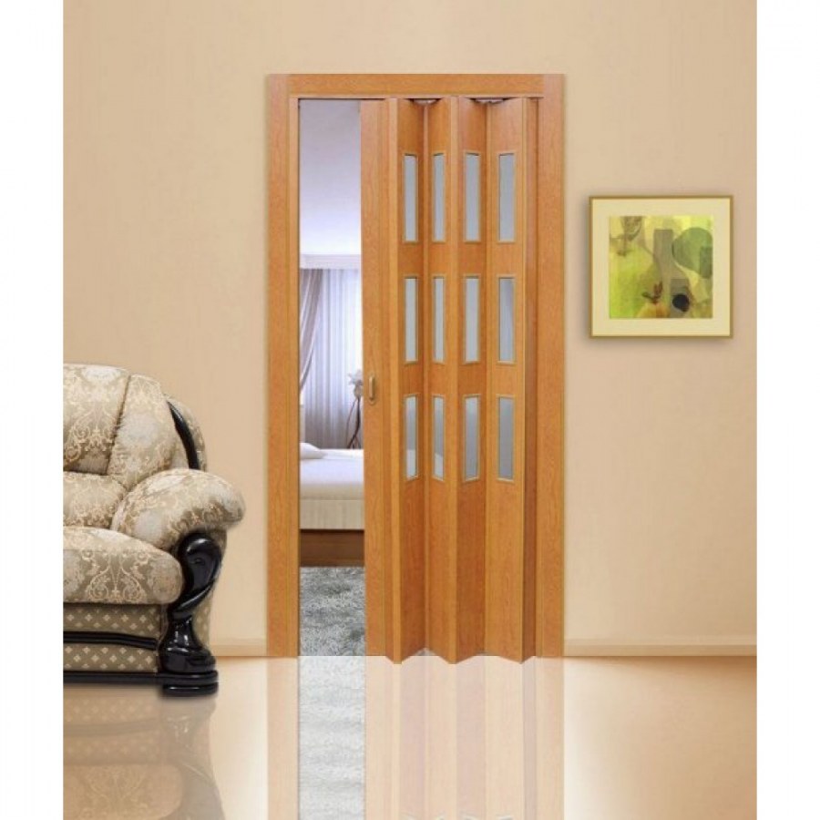 Дверь-гармошка Фаворит Миланский орех