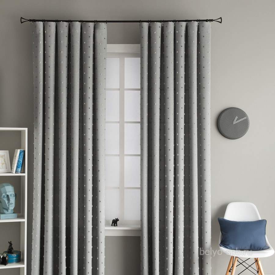 Шторы блэкаут лен RR 102-21, бежевый, 200*270 см (tr-100036)