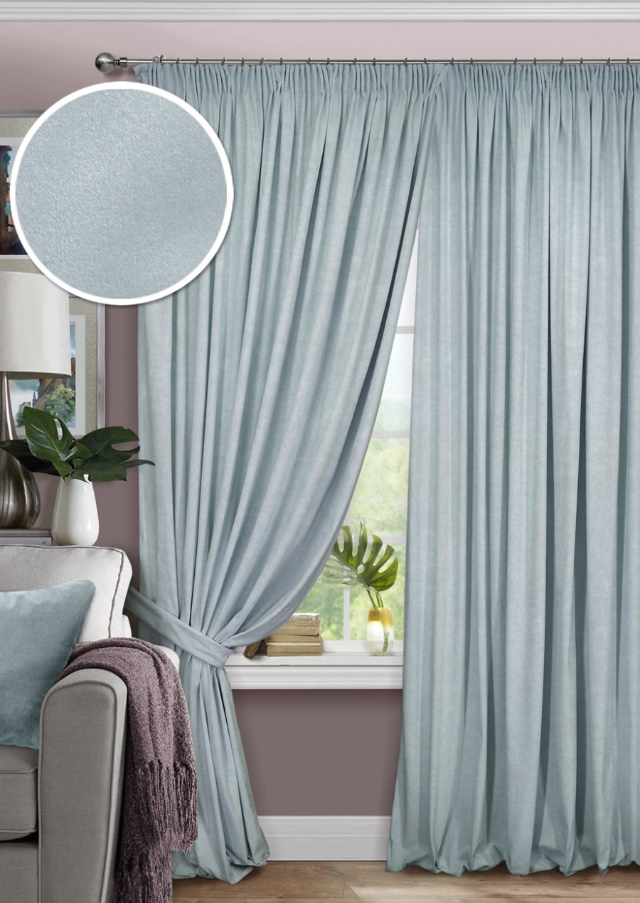 Комплект штор на тесьме "Pudra", 2 шторы 200x270см, 2 подхвата отзыв