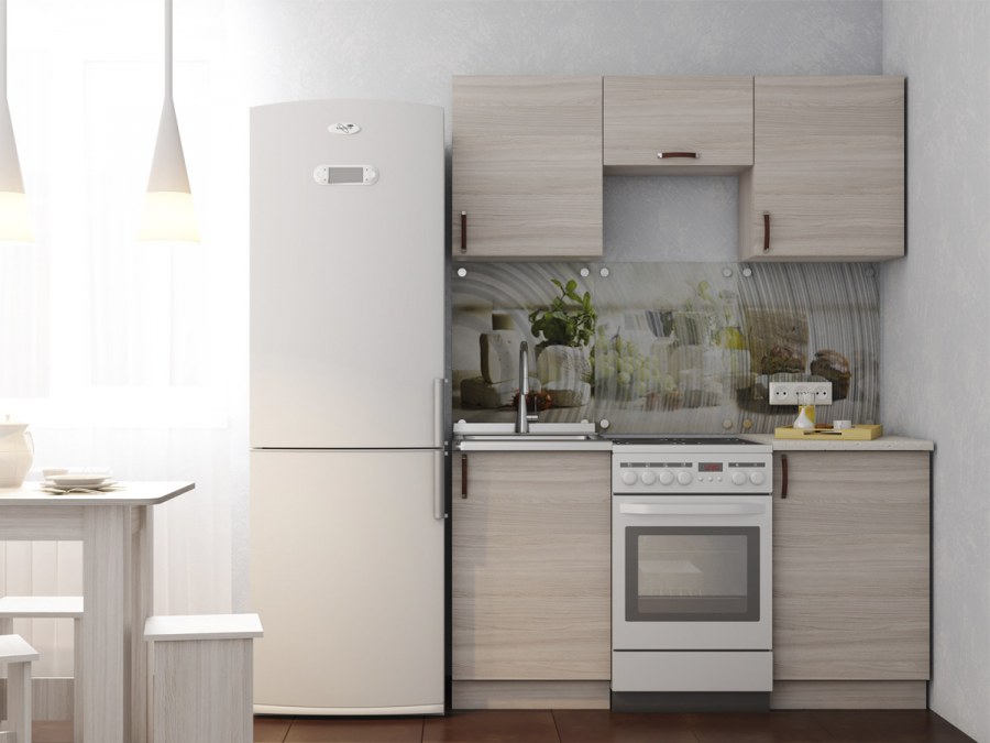 Кухонный гарнитур "Легенда-14" 1,0м ЛДСП