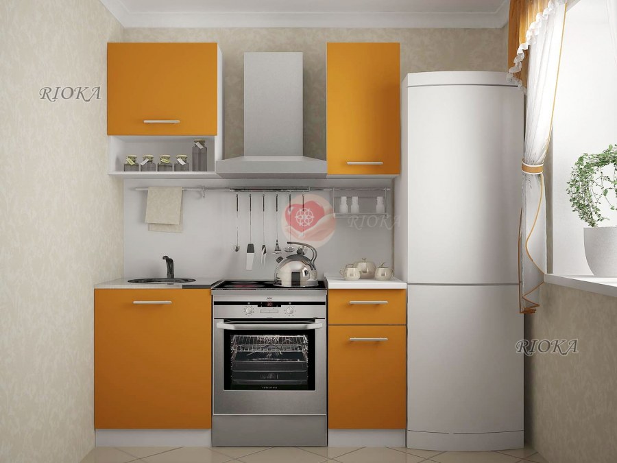 Кухонные гарнитуры для маленькой кухни