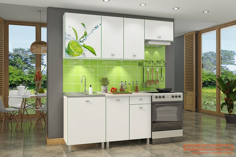 Кухонный гарнитур "Корсика" СТЛ.051.15Р