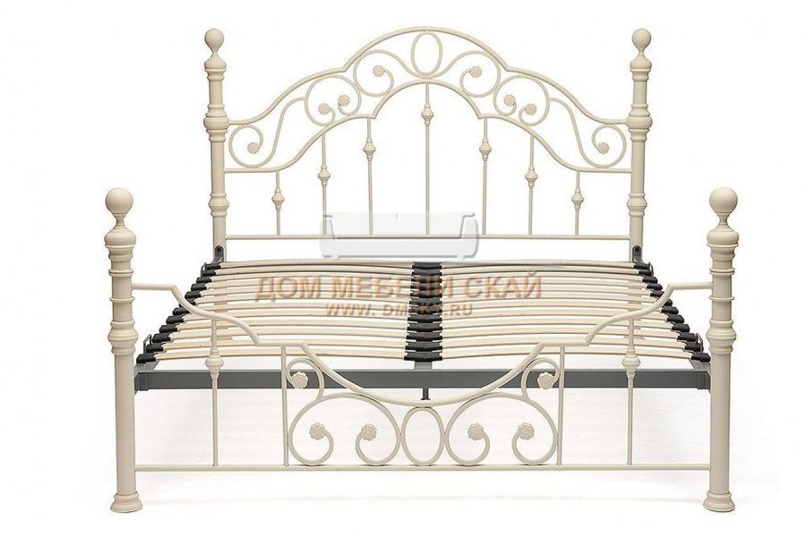 Кровать металл TETCHAIR Виктория, античная медь