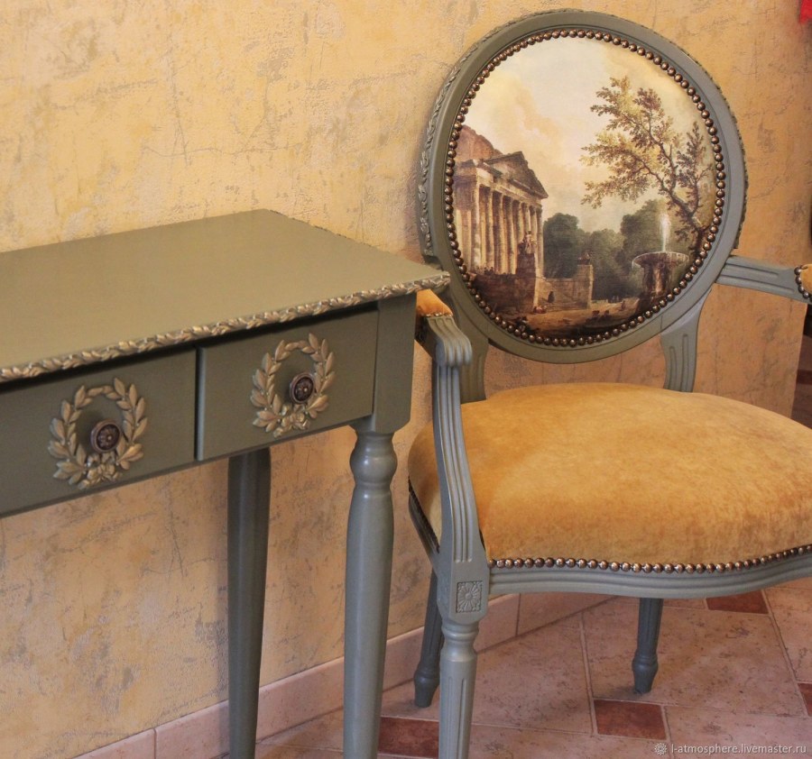 Кресло из литого алюминия