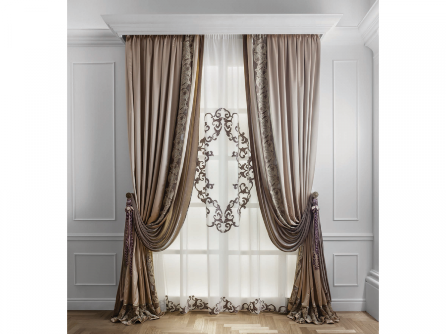 Итальянские шторы в гостиную