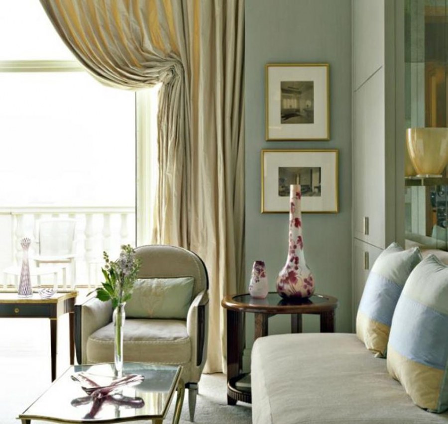 Итальянские гардины в интерьере