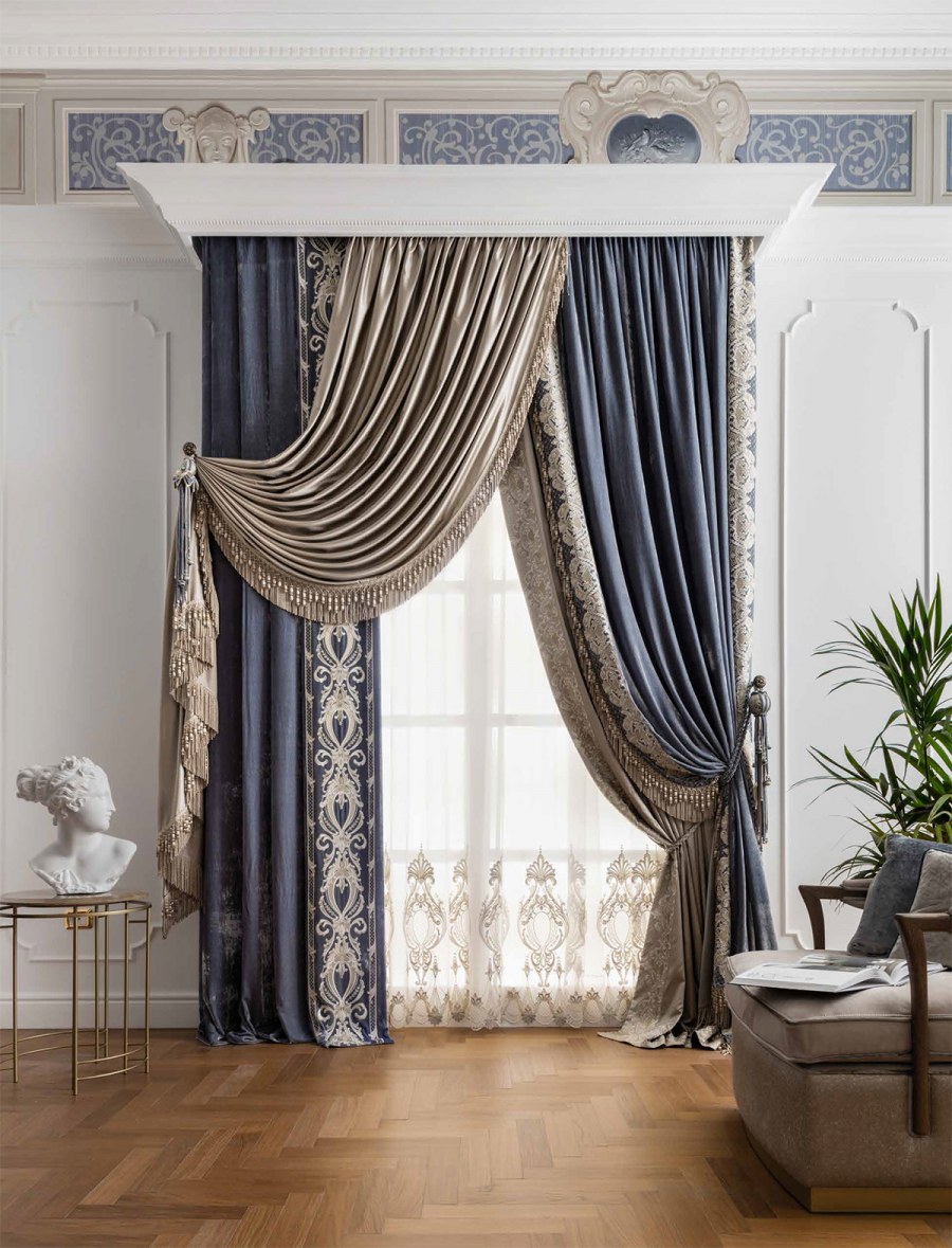 Итальянские шторы "Royal solo balza"