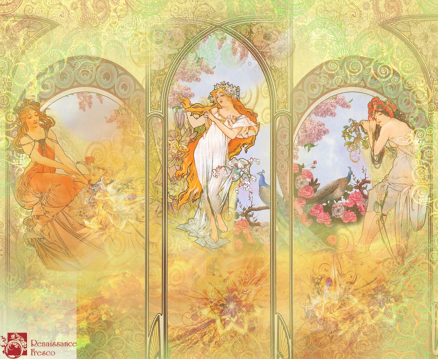 Фреска Renaissance fresco stories