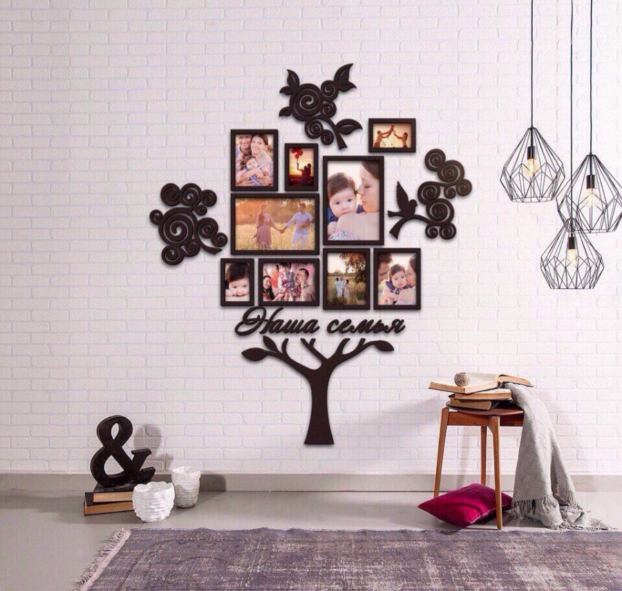 Семейное Древо на стене