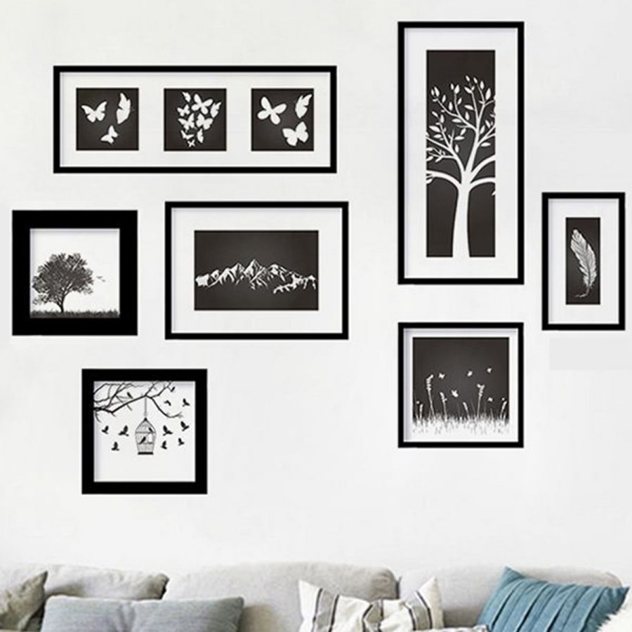 Украшение стен картинами