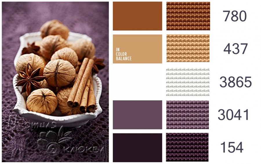 Шоколадно бирюзовая спальня