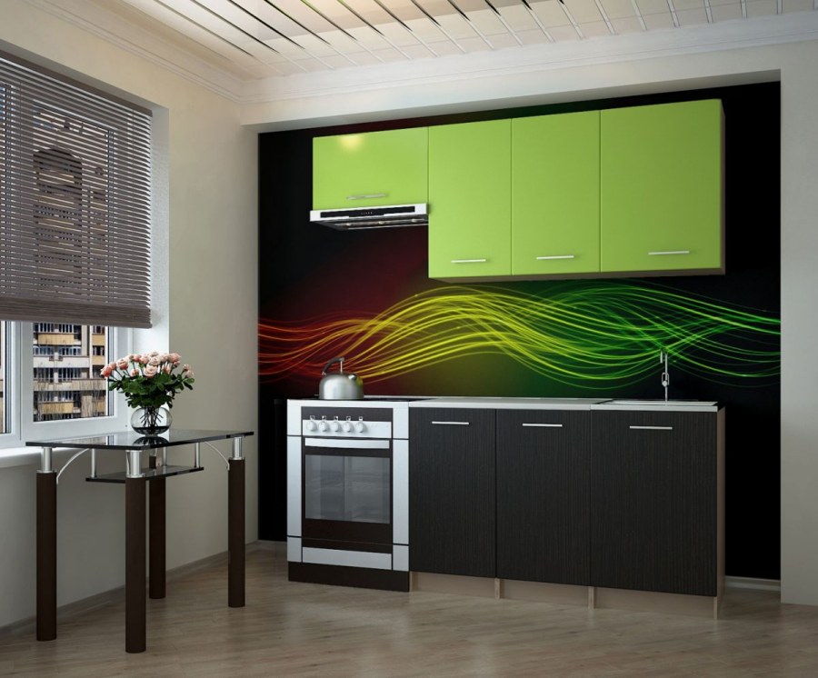 Васаби гарнитур 1.9l венге/зеленый 76140170